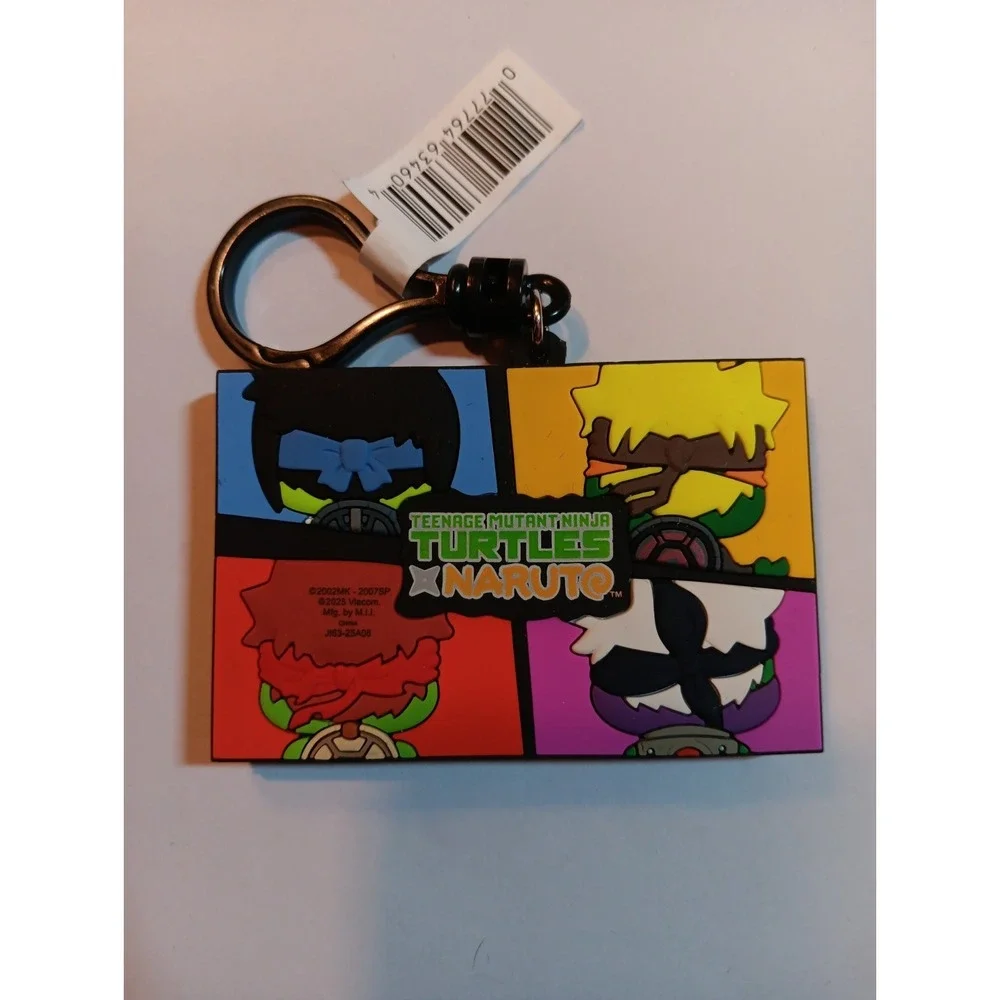 Teenage Mutant Ninja Turtles x Naruto EXCLUSIVE B Bag Clip NEW CHASE Secret Pull